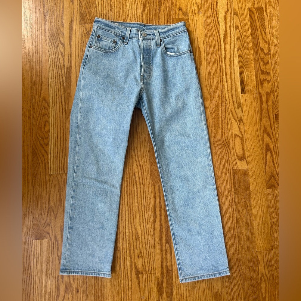 Levi's Classic Blue Straight Leg Jeans